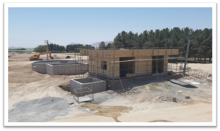 اجرای عملیات احداث ایستگاه پمپاژ ایمانشهر (1)